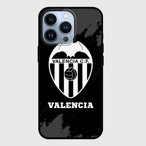 Чехол iPhone 13 Pro Valencia sport на темном фоне / 3D-Черный – фото 1