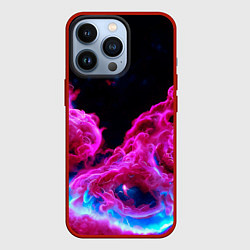 Чехол для iPhone 13 Pro Розовый густой туман - inferno pink, цвет: 3D-красный