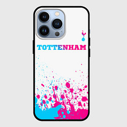 Чехол iPhone 13 Pro Tottenham neon gradient style посередине