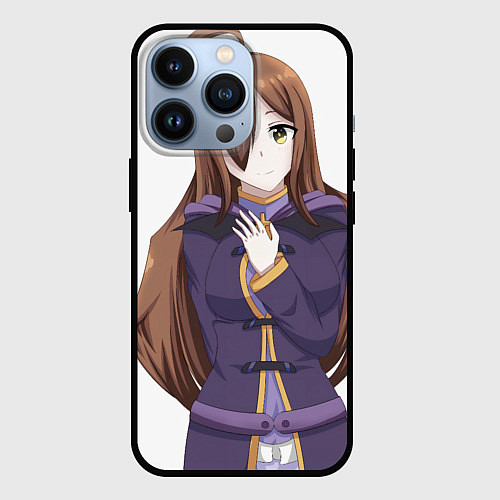 Чехол iPhone 13 Pro Konosuba Виз / 3D-Черный – фото 1