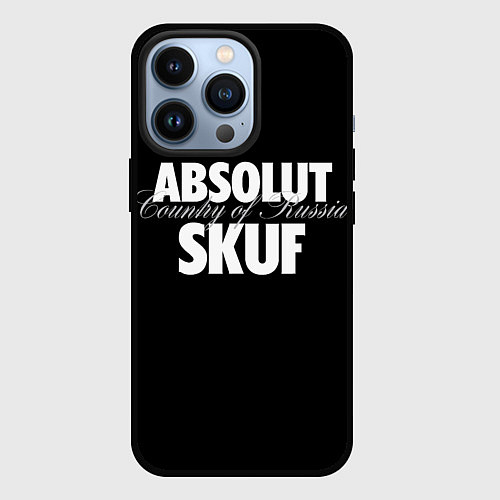 Чехол iPhone 13 Pro Skuf absolut / 3D-Черный – фото 1