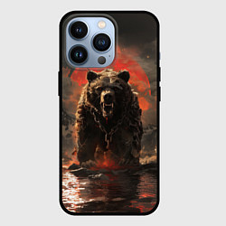 Чехол iPhone 13 Pro Russian angry bear