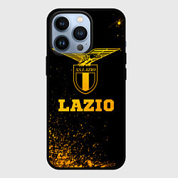 Чехол для iPhone 13 Pro Lazio - gold gradient, цвет: 3D-черный