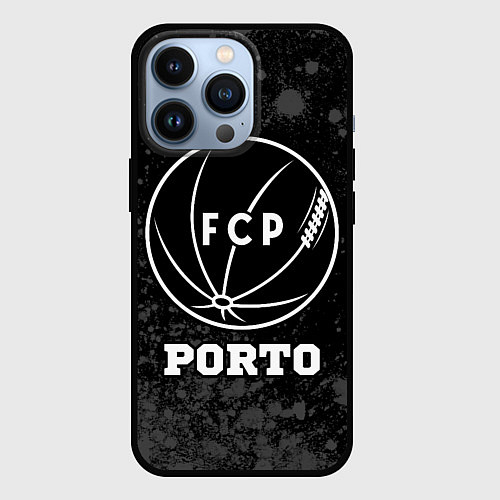 Чехол iPhone 13 Pro Porto sport на темном фоне / 3D-Черный – фото 1