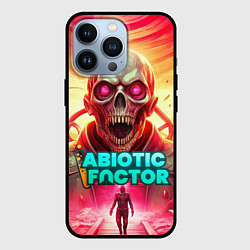 Чехол iPhone 13 Pro Abiotic Factor монстр с черепом