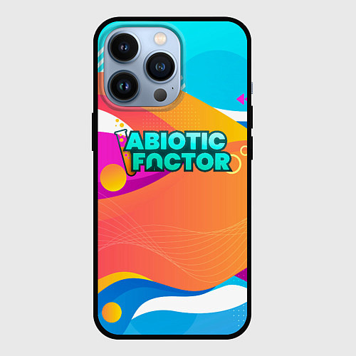 Чехол iPhone 13 Pro Abiotic Factor цветное безумие / 3D-Черный – фото 1