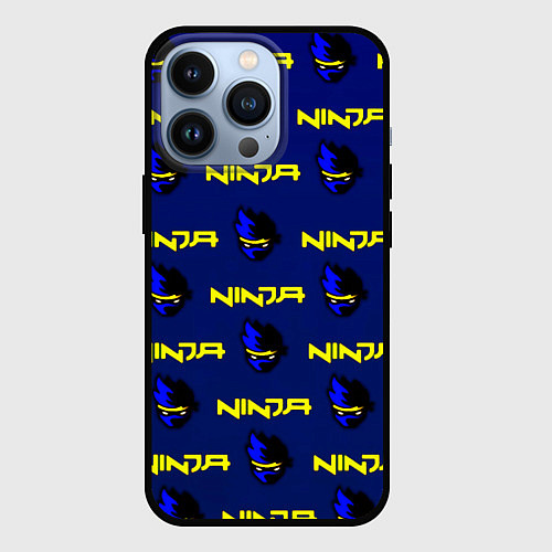 Чехол iPhone 13 Pro Ninja fortnite games / 3D-Черный – фото 1