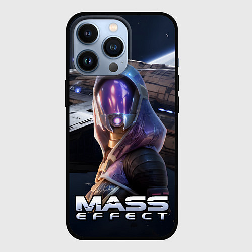 Чехол iPhone 13 Pro Mass Effect ТалиЗора / 3D-Черный – фото 1