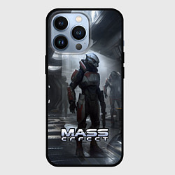 Чехол для iPhone 13 Pro Mass Effect game - пришелец, цвет: 3D-черный