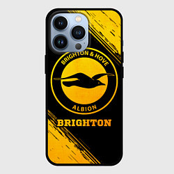 Чехол iPhone 13 Pro Brighton - gold gradient