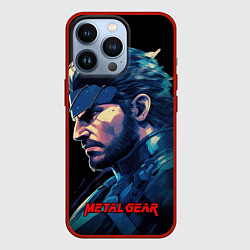 Чехол iPhone 13 Pro Веном Снейк Metal gear game