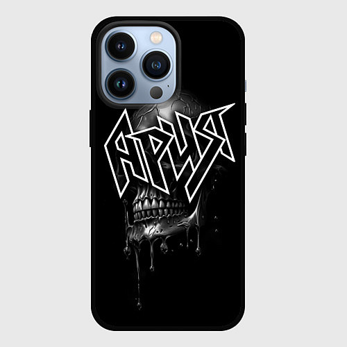 Чехол iPhone 13 Pro Ария - рок / 3D-Черный – фото 1