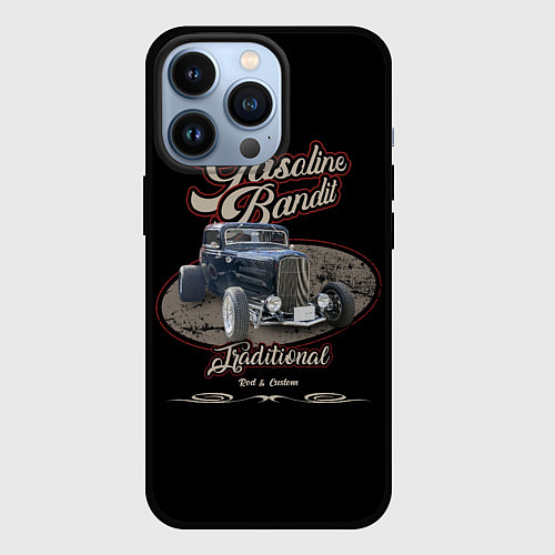 Чехол iPhone 13 Pro Gasoline bandit / 3D-Черный – фото 1