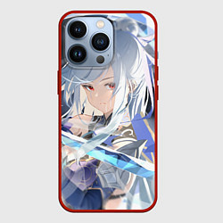 Чехол iPhone 13 Pro Honkai Star Rail Jingliu white