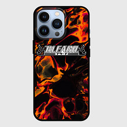 Чехол для iPhone 13 Pro Bleach red lava, цвет: 3D-черный