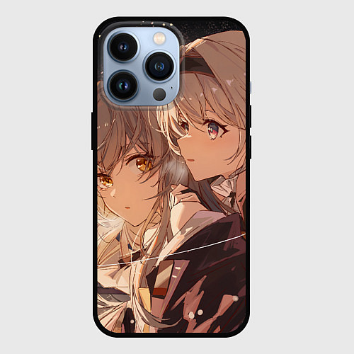 Чехол iPhone 13 Pro Honkai Star Rail Firefly Stelle / 3D-Черный – фото 1