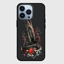 Чехол iPhone 13 Pro Bloodborne Bosses - Отец Гаскойн