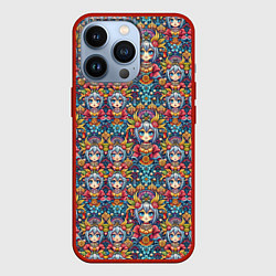 Чехол iPhone 13 Pro Аниме персонаж паттерн