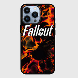 Чехол iPhone 13 Pro Fallout red lava
