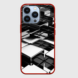 Чехол iPhone 13 Pro Хромированная абстракция
