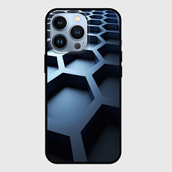 Чехол для iPhone 13 Pro Броня нанотехнологичная, цвет: 3D-черный