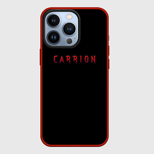 Чехол iPhone 13 Pro Carrion / 3D-Красный – фото 1