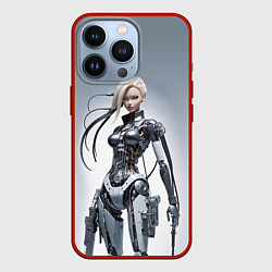 Чехол iPhone 13 Pro Barbie - cyber warrior