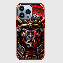 Чехол iPhone 13 Pro Самурай нечеловек свирепый
