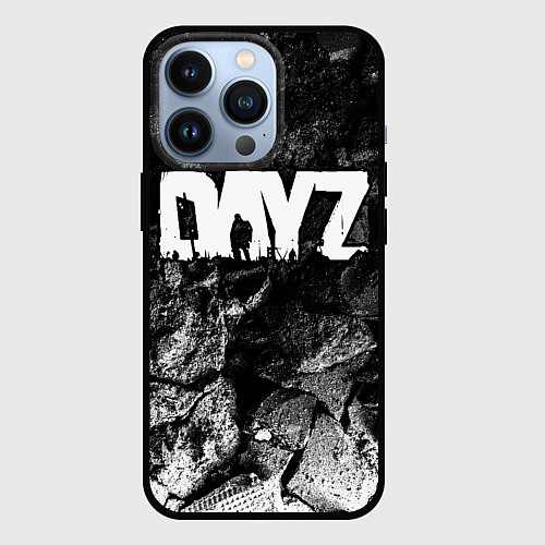 Чехол iPhone 13 Pro DayZ black graphite / 3D-Черный – фото 1