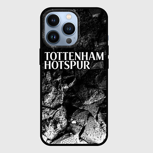 Чехол iPhone 13 Pro Tottenham black graphite / 3D-Черный – фото 1