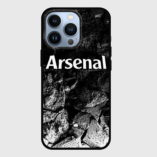 Чехол iPhone 13 Pro Arsenal black graphite / 3D-Черный – фото 1