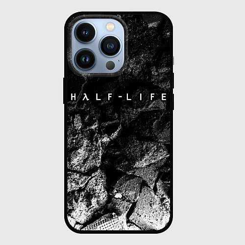 Чехол iPhone 13 Pro Half-Life black graphite / 3D-Черный – фото 1