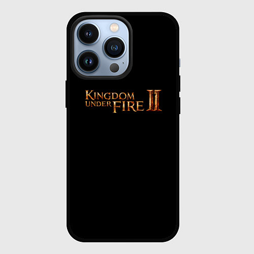 Чехол iPhone 13 Pro Kingdom / 3D-Черный – фото 1