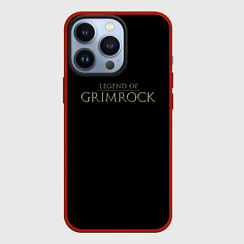 Чехол iPhone 13 Pro Legend of Grimrock / 3D-Красный – фото 1