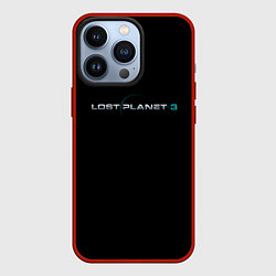 Чехол для iPhone 13 Pro Lost planet 3, цвет: 3D-красный