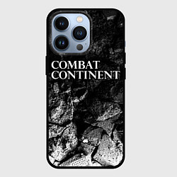 Чехол iPhone 13 Pro Combat Continent black graphite