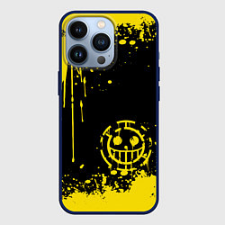 Чехол для iPhone 13 Pro Трафальгар Д Ватер Ло прозвище пират, цвет: 3D-тёмно-синий