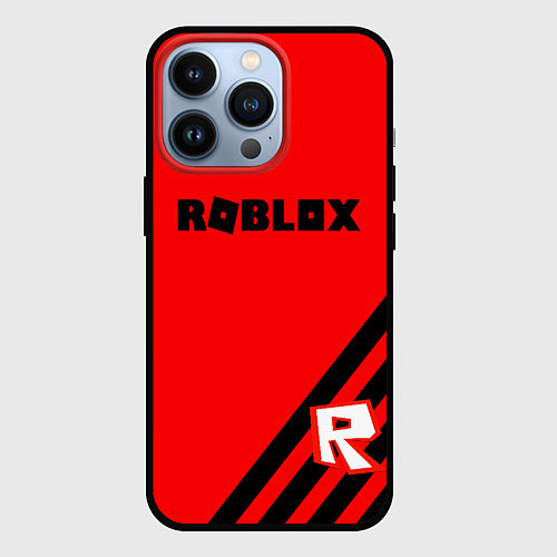 Чехол iPhone 13 Pro Roblox geometry game / 3D-Черный – фото 1