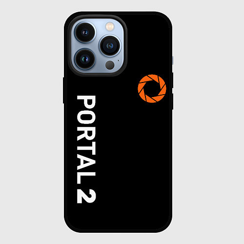 Чехол iPhone 13 Pro Portal logo brend / 3D-Черный – фото 1