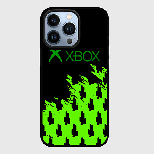 Чехол iPhone 13 Pro Billie Eilish x Xbox / 3D-Черный – фото 1