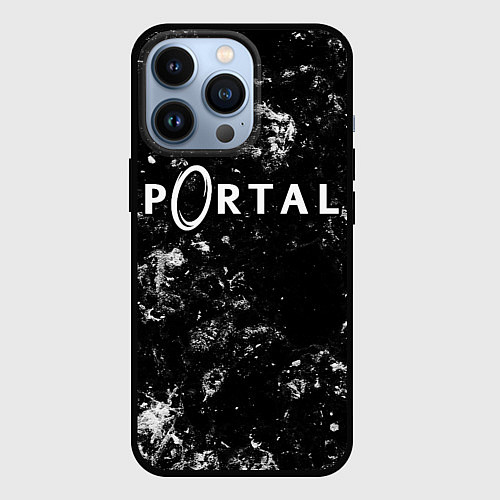 Чехол iPhone 13 Pro Portal black ice / 3D-Черный – фото 1