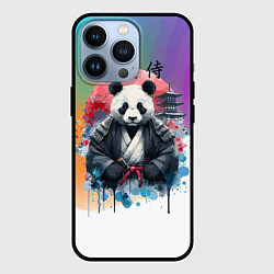 Чехол iPhone 13 Pro Panda samurai - Japan