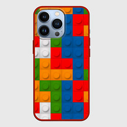 Чехол iPhone 13 Pro Блоки цветового конструктора