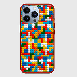 Чехол iPhone 13 Pro Разноцветные квадратные плитки