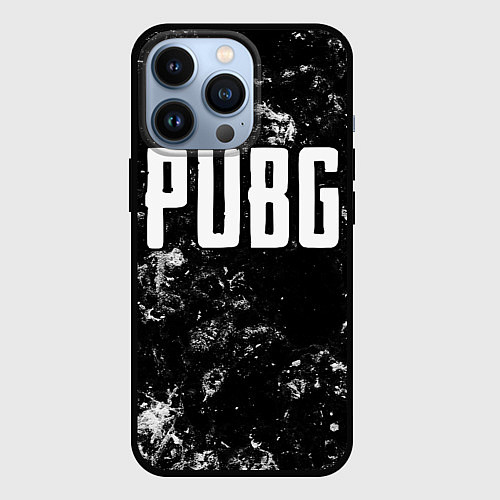 Чехол iPhone 13 Pro PUBG black ice / 3D-Черный – фото 1