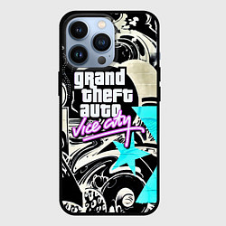 Чехол iPhone 13 Pro GTA vice city grafiti