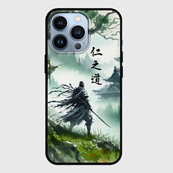 Чехол iPhone 13 Pro Samurai - ghost of Tsushima