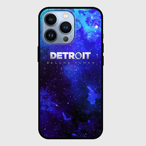 Чехол iPhone 13 Pro Detroit become human space / 3D-Черный – фото 1