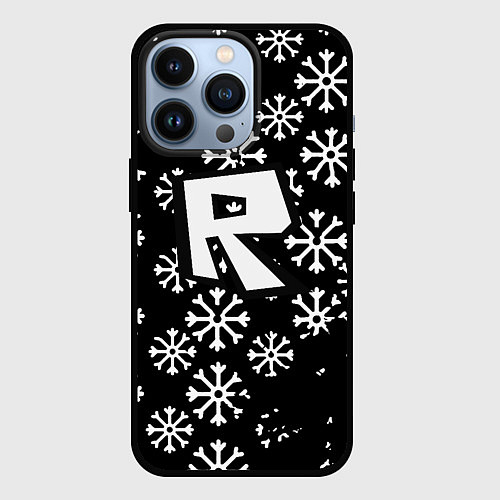 Чехол iPhone 13 Pro Roblox winter / 3D-Черный – фото 1