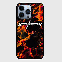 Чехол iPhone 13 Pro Ghostrunner red lava